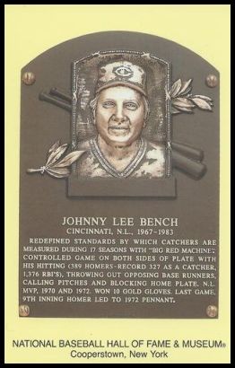 138 Johnny Bench '89